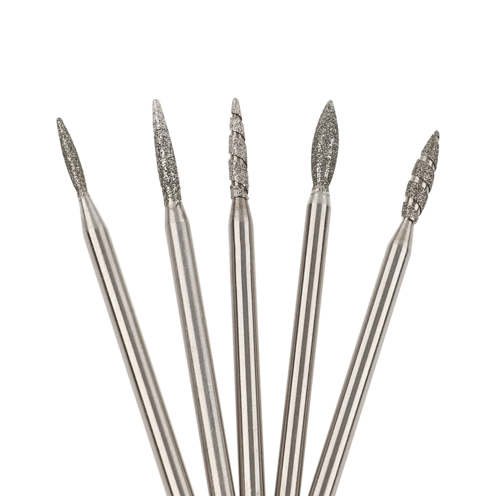 dia 1.8mm diamond nail drill bit nail rotary bit cutter for nail Beauty
