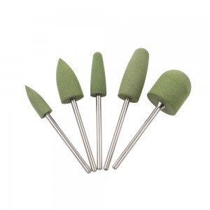 pedicure nail drill bit foot calluses smoothing nail bit silicone polisher