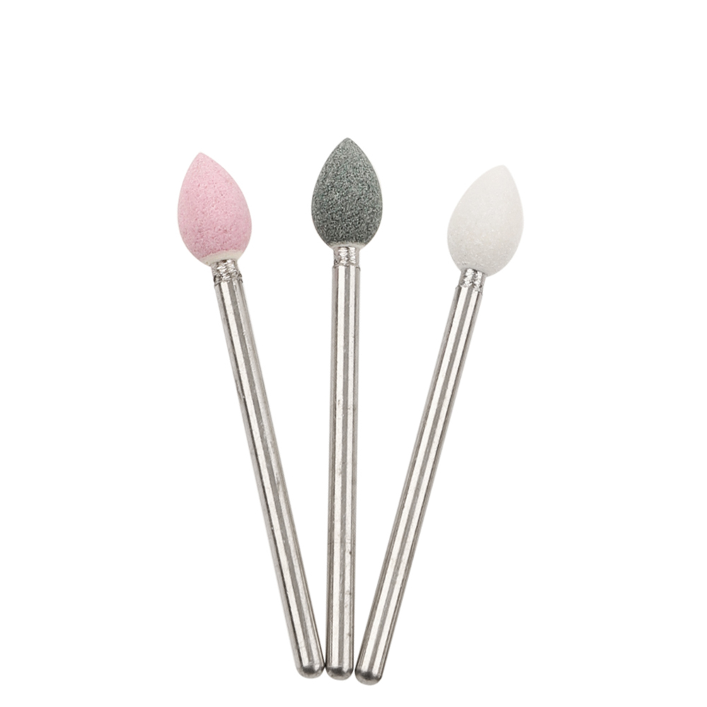 6.00mm corundum burr ceramic manicure pedicure tools nail drill bits