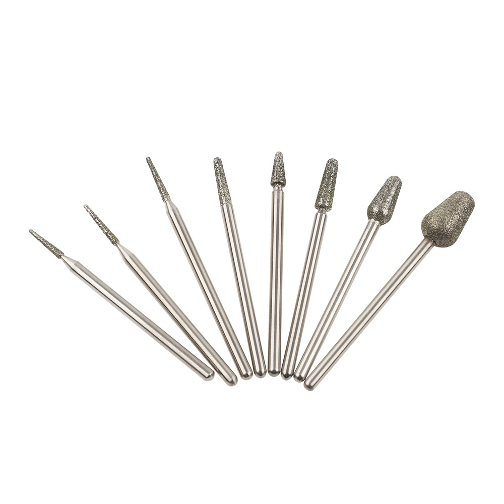 cuticle head diamond manicure electric rotary bur nail diamond drill bit