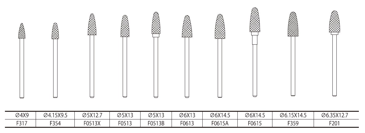 F shape-Tree With Radius End