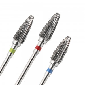 Super sharp type carbide nail bits Tree with radius end  shape head size 6*14.5mm