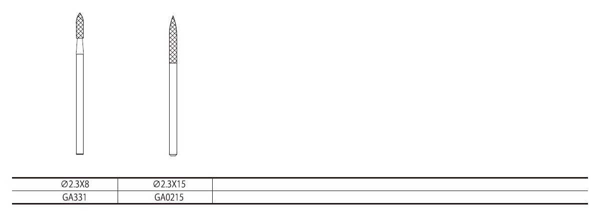 GA shape-Tree With Pointed End Long