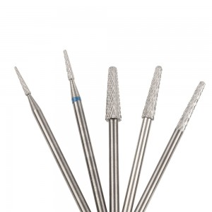 Super sharp type carbide nail bits Taper radius shape head size 1.65*8mm L358S