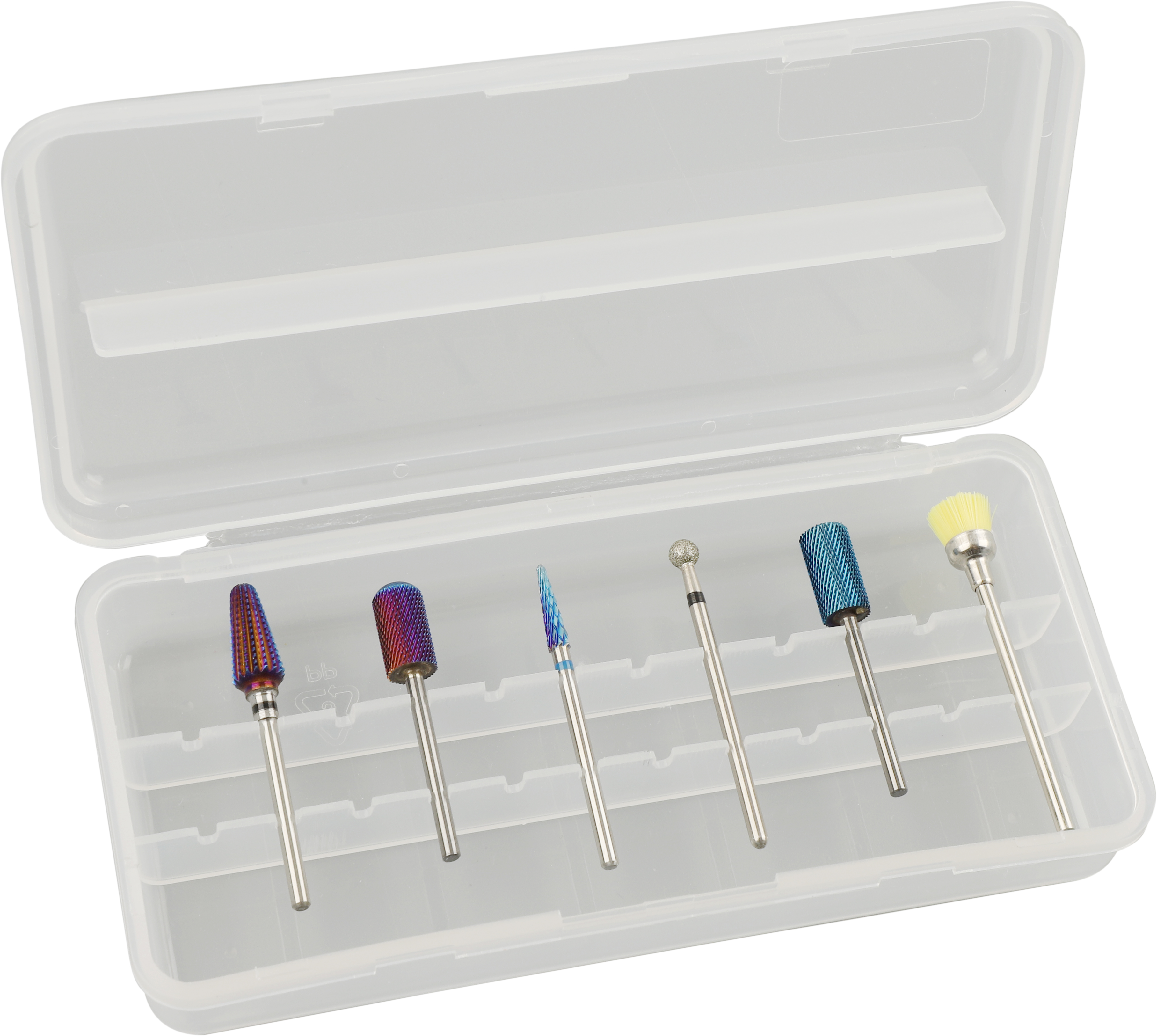 Nail bits set SJ-350–6pcs Assorted