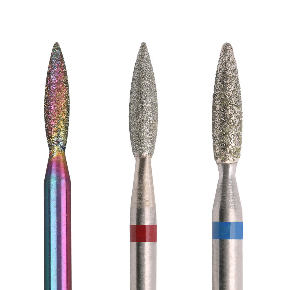 dia 2.5mm diamond nail drill bit nail rotary bit cutter for nail Beauty