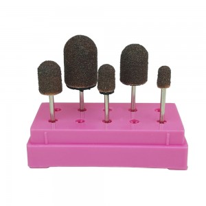 5*11 7*13 10*15 13*19 16*25 rubber drill bit nail sanding cap electric nail drill set