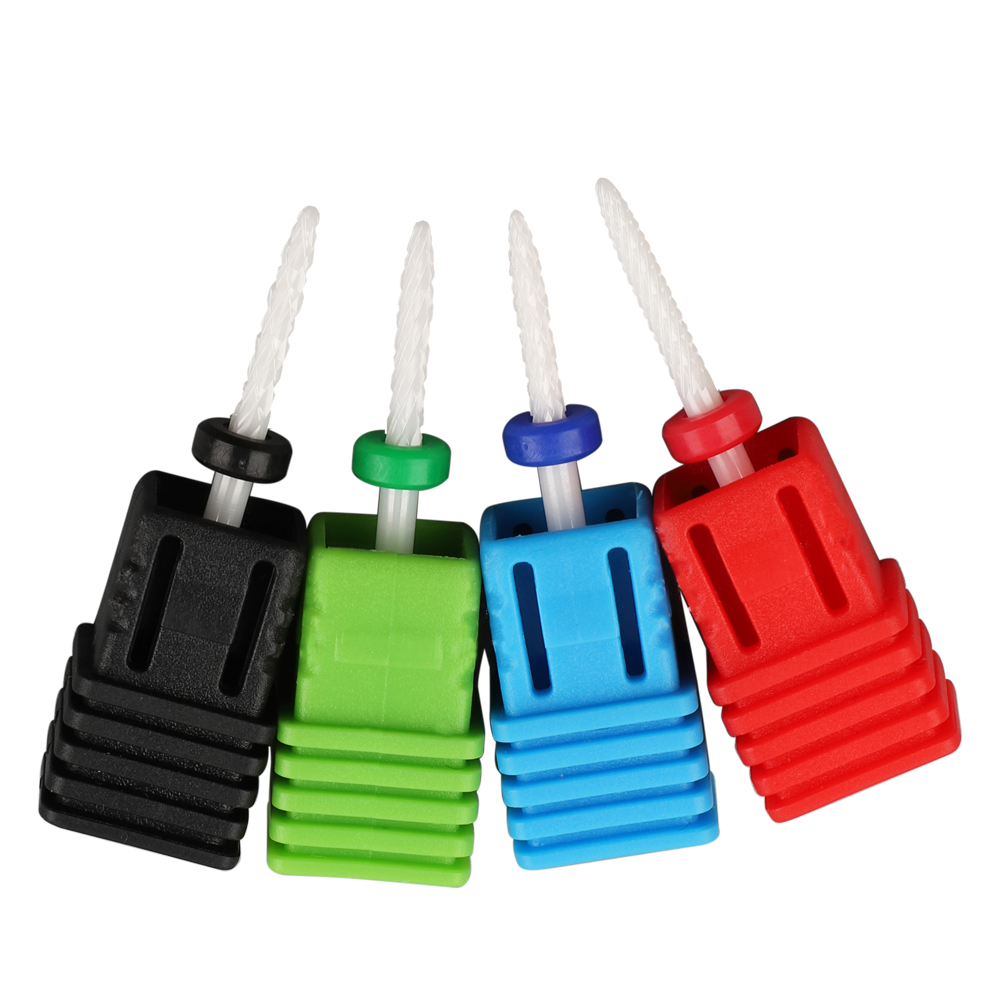 3/32″ shank size professional small rounded top ceramic bit nail drill bit for nail beauty